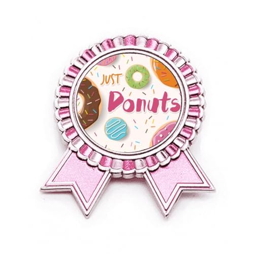 Broche dessert rose en métal pour sublimer vos tenues de mi-saison