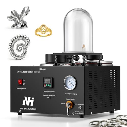 Newhai 3-in-1 Vacuum Casting Machine with Crucible