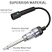 QUICKLO 2PCS Inline Spark Plug Tester Engine Ignition Tester Straight Boot Ignition Tester Light Lawnmower Engine Checker Armature Diagnostic Detector for Automotive Car Internal External Engine