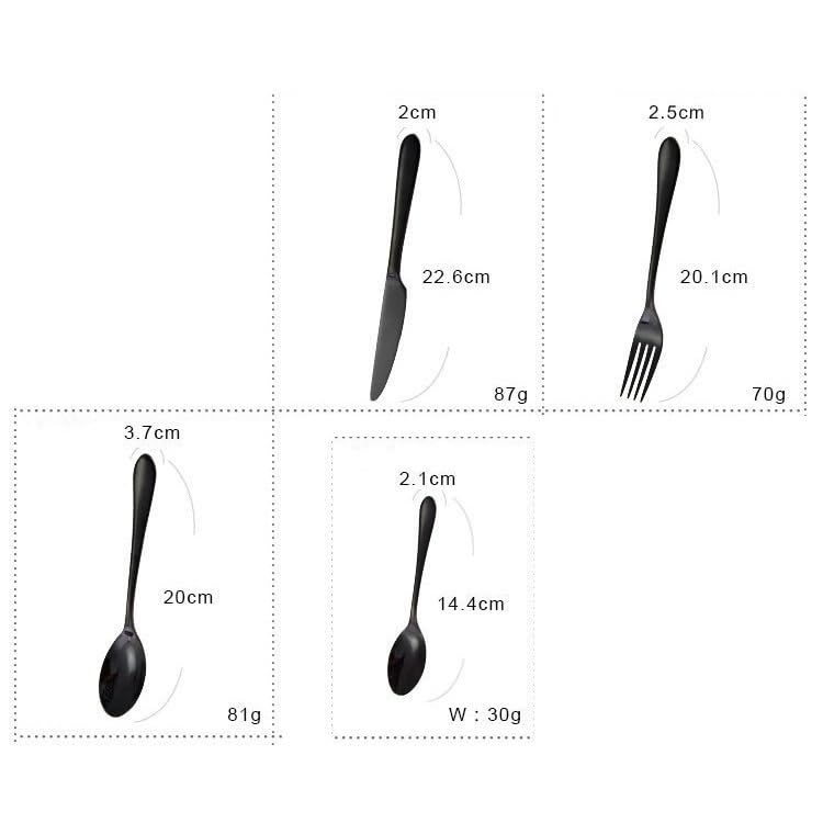 Set Cuchillos Cocina 24 Piezas Acero Inox Base miniatura 2