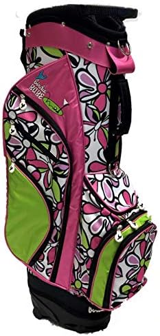 Birdie Babe Women Golf Bag Bahama Mama Pink Flowered Ladies Hybrid Golf Bag