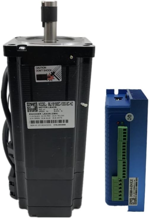 Davitu Motor paso a paso - 34 12 NM JMC 2 fases 86 de bucle cerrado motor paso a paso kit CNC 86J18156EC-1000+2HSS86H - Diámetro del eje motor sin