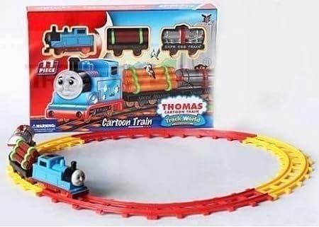 KP2® Toy Train set-11 Piece Battery-Operated Railway Set | Indian City Train for Kids 3+ | Educational Gift for Kids