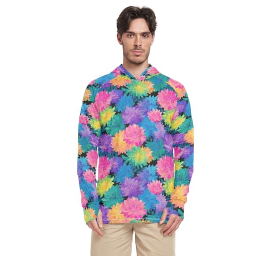 Sweat UPF 50+ homme à séchage rapide et protection anti-UV intégrale