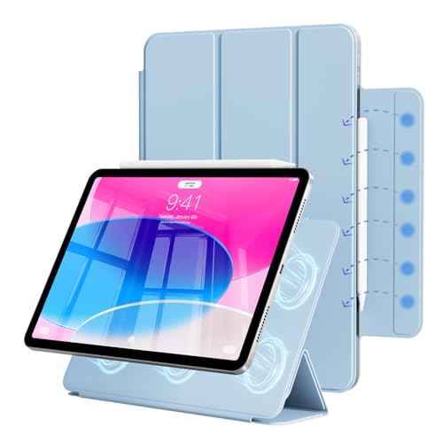 Protection iPad 10e gén 10.9" 2022 magnétique avec veille automatique