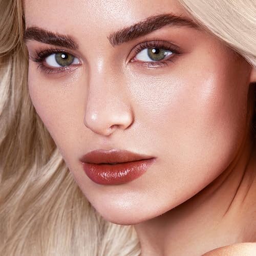 Image of Reddish Brown Lipstick for Women Moisture Lip Gloss Tinted Lip Balm