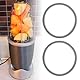 2-teilige Mixer-Dichtungs-Ersatzteile, Ersatzdichtungen, Gummi-Dichtungsring, Passend für Nutri 900 W Entsafter, Mixer-Gummi-O-Ring-Dichtungsringe, Dichtungen, Zubehör der