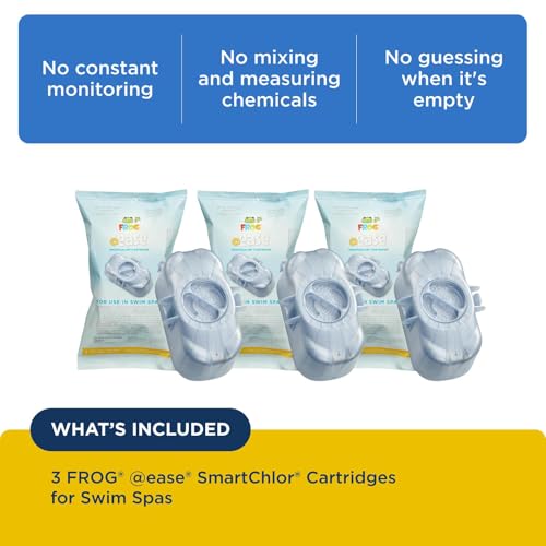 Image of FROG @ease Replacement SmartChlor Cartridges for Swim Spas, 3 Pack