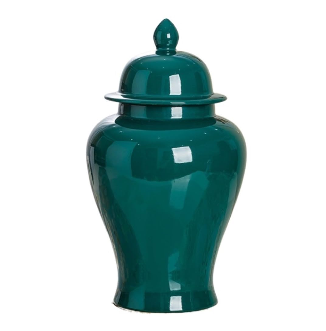 Sjdopulse D Ecorative Jar Ginger Jar Vase Ecor Traditional Chinese Ceramic Ginger Jar With Li Carve Lattice Ecorative Temple Jar Carthage Pierce Ginger Jars Storage Jar