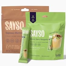 SAYSO Skinny Spicy Margarita Sticks & Espresso Bundle