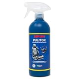 SIPOM PULITOR Detergente Interni Auto Spray Concentrato | Sgrassatore Universale Professionale per Sedili, Pelle, Plastiche, Cruscotti | Effetto Antistatico e Lucidante | 500 ml | Made in Italy