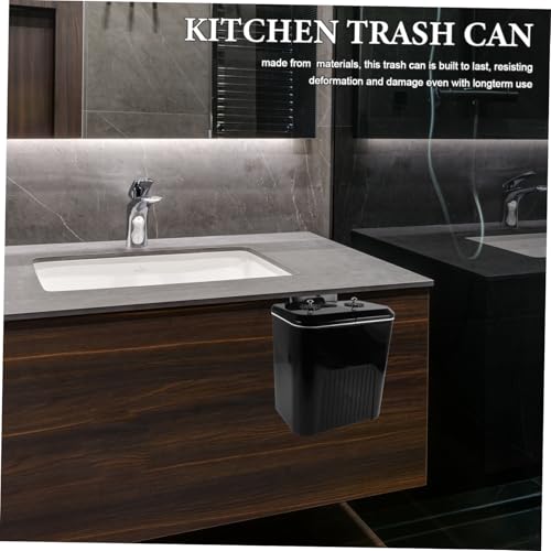 Cabilock caneca de basura de cocina con tapa y compartimentos miniatura 6