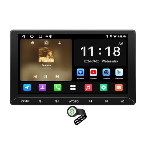 Écran Tactile Autoradio Car Play pour Voyager en Musique avec l'Équipement ATOTOZONE