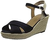 Keilabsatz Tom Tailor Damen 3290101 Sandalette, Navy, 39 EU