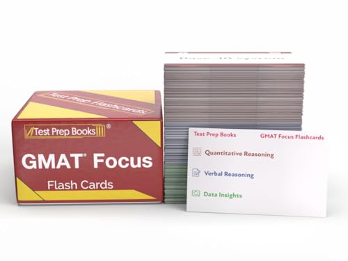 GMAT Study Cards 2026-2027: GMAT Exam Prep and Practice Test Questions [Full Color Cards]