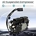Air Suspension Compressor Pump Compatible with Je-ep Grand Cherokee 2011-2016 Overland Limited 3.0L 5.7L, Automotive Replace Part 68232648AA 68204730AC 68204730AB
