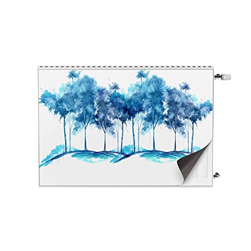 Cache radiateur jauni solution avec aimant paysage 90x60 cm