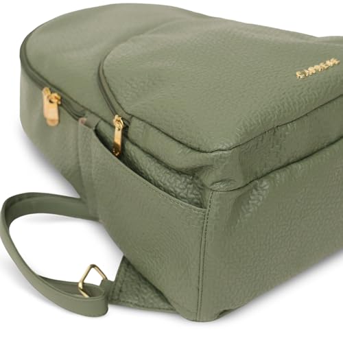 Image of Caprese Comet Casual Backpack | Fashion Backpack for Women with Adjustable Strap & Secure Zip Closure | Spacious, Versatile for Daily Use, Ideal for Students, Professionals & Travelers