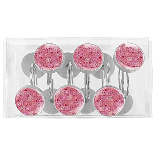 Crochets de rideau de douche anti rouille pour protéger vos textiles - 6