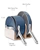 Caraway Mini Cookware Set - Non-Stick Ceramic Fry Pan (1.05 qt, 8") Sauce Pan (1.75 qt) & Storage Rack - Non Toxic, PTFE & PFOA Free - Oven Safe & Stovetop Agnostic (Gas, Electric & Induction) - Navy #2