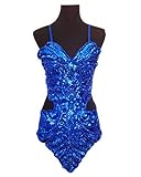 Hochwertige Materialien und wunderschöne Dekoration - Hergestellt aus 100% hochwertigem, dichtem und zartem Polyesterfasergewebe und dekoriert mit Tausenden von funkelnden und reflektierenden Pailletten und Perlen