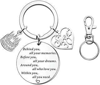 VEGCOO 30th Keyring, 30th Birthday Keyring Gift, 30th Birthday Gifts For Women, Colleagues Gift, Birthday Present Keychain Gift For Anniversaries/New Year/Christmas Presents/Thanksgiving Gifts