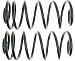 ACDelco 45H3154 Professional Rear Coil Spring Set