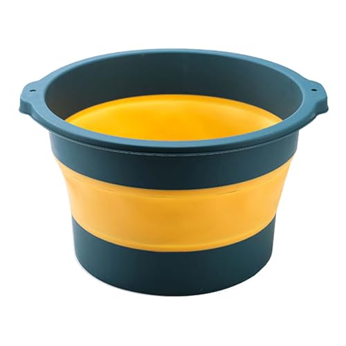 Tina plegable para baño de pies con masaje portátil plástico miniatura 1