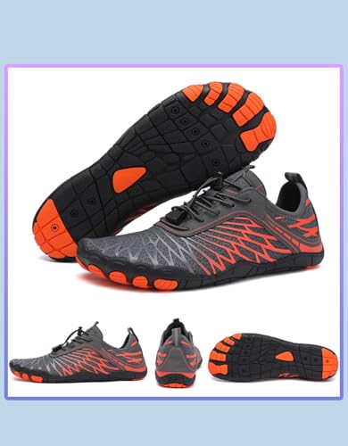 Grounded Barefoot Shoes for Women and Men – 2025 Mesh Grounding Footwear with Rubber Sole, Wide Toe Box, Non-Slip, Lightweight & Breathable2