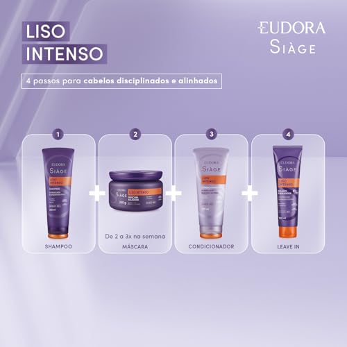 SIAGE LEAVE IN CAPILAR SELANTE FINALIZADOR LISO INTENSO 100ml RPCK, Eudora Siàge