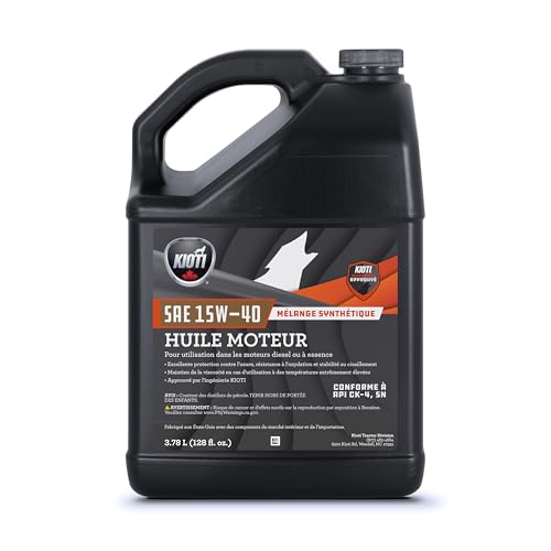 Aceite para motor 15W-40 mezcla sintética Kioti 4 galones miniatura 2