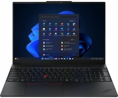 Lenovo ThinkPad E16 Gen 3 21ST0007US 16" Notebook - WUXGA - AMD Ryzen 5 230-16 GB - 256 GB SSD - English Keyboard - Black - AMD Chip - 1920 x 1200 - Windows 11 Pro - Radeon 760M Graphics - in-Plane