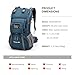 MOUNTAINTOP Mochilas Senderismo 40 litros Mujer Hombre Mochila de Trekking Mochila Montaña al Aire Libre Impermeable para Viaje Acampadas 33x22x55 cm Imagen de MOUNTAINTOP Mochilas Senderismo 40 litros Mujer Hombre Mochila de Trekking Mochila Montaña al Aire Libre Impermeable para Viaje Acampadas 33x22x55 cm