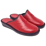  Zapatillas de casa Nordikas de piel Invierno comodas mujer Made in Spain destalonado
