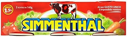 SimmenthalBeef In Jelly 3 x 140g