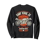 Excellent design pour papa, grand-père, maman, adolescents, enfants, amis et famille qui aiment le Camp Verde, AZ, motos vintage, motos de superbike, course de moto et art rétro motard. Pour Noël, anniversaire, fête des pères, fête des mères, spectacles de vélo, événements, etc.