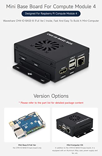 Raspberry Pi CM4 mini base board Waveshare pour évaluation et intégration - 4