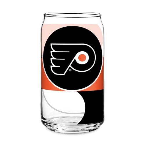 Rico Industries NHL Hockey Philadelphia Flyers Standard 16-oz Class Can Shaped