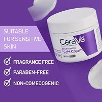 CeraVe Night Cream, Facial Moisturizer with Peptides & Niacinamide, 1.7oz — image 4