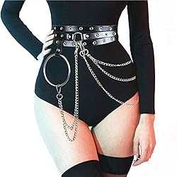 punk chain belt