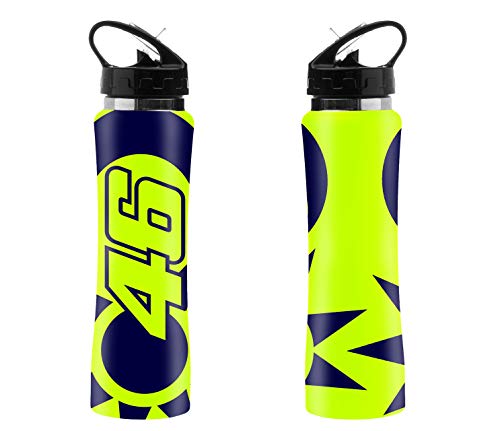VR46 Botella Térmica, Unisex Adulto, Amarillo, Talla única Cover
