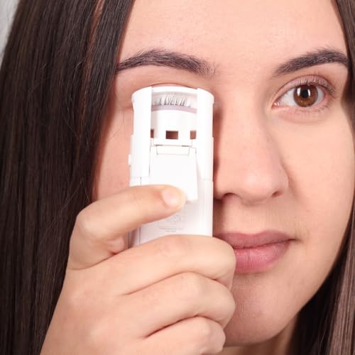 STYLPRO Hot Lash podgrzewana lokówka do rzęs | ochronna torba do noszenia, trwałe i zdefiniowane rzęsy, przenośna, delikatna dla rzęs