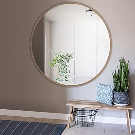 Mob In Fab Espejo De Pared Redondo Diametro 150 Cm Amazon Es Hogar