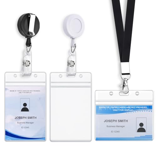 Multiple badge holder combinations
