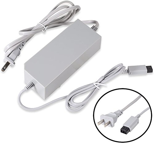 VSEER Replacement Power Supply Cord Wall AC Adapter Supply Cord Cable for Nintendo Wii Console - Thumbnail 6