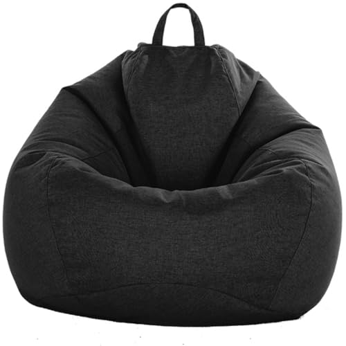 Puff Pera sin Relleno Gigante Puff Gamer para Exteriores y Salon Interiores Polialgodón Grande Bean Bags para Adultos o Decoracion Juvenil Bean Bag Puf Protector de Sofás Funda Lavable a Máquina