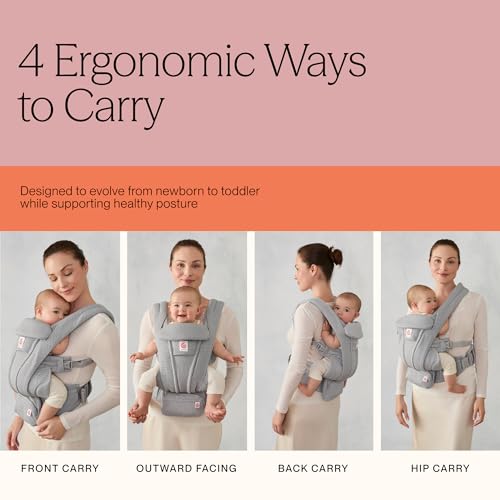 Image of Ergobaby Omni Deluxe Baby Carrier for Newborn to Toddlers 0-48 Months