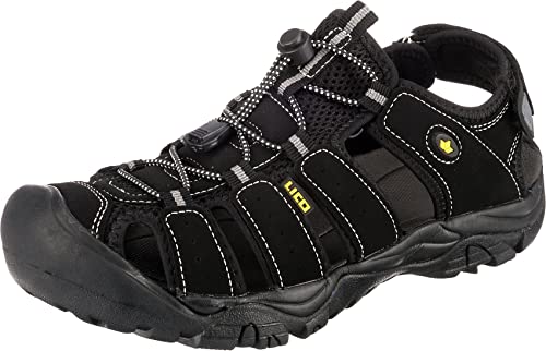 Preisvergleich Produktbild Lico Miami Herren Geschlossene Sandalen, Schwarz, 38 EU