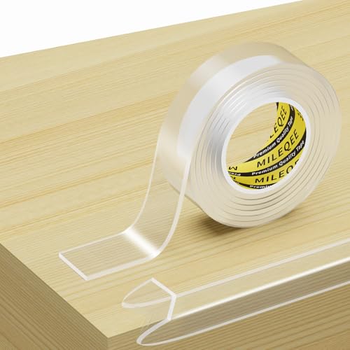 MILEQEE Kantenschutz Transparent,20mm×1m Extra Stark Transparent...