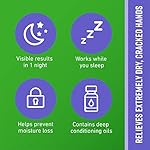 O'Keeffe's Working Hands Night Treatment Hand Cream for Extreme Dryness - 7 oz Tube (1 Pack) - Repairing Skincare for Cracked, Dry Hands - Image 3